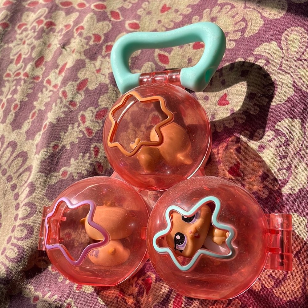 Littlest pet shop hamster set of three
